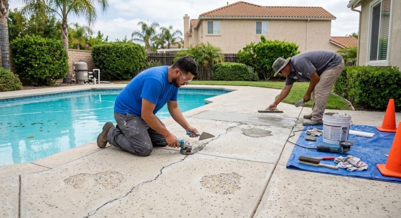 Cement Patio Repair in Corpus Christi, TX