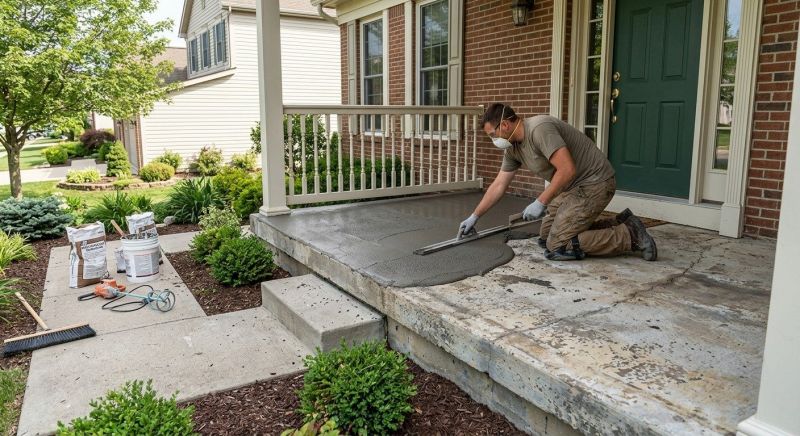 Cement Refinishing in West Des Moines, IA