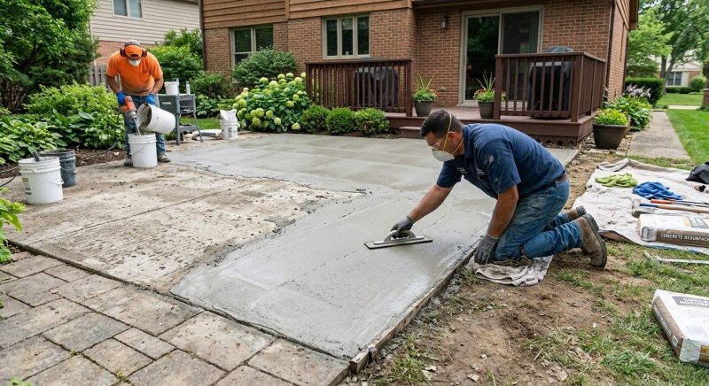 Cement Refinishing in Des Moines, IA
