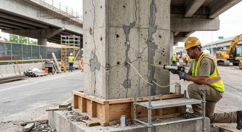 Concrete Damage Repair in Des Moines, IA