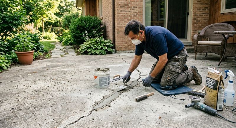 Concrete Slab Repair in West Des Moines, IA