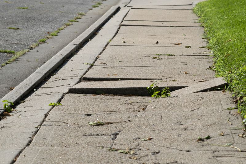 Cracked Sidewalk Repair in Miami Dade County, FL