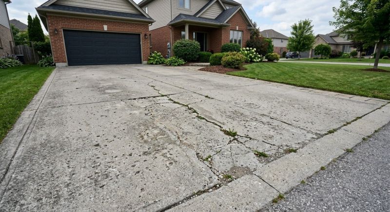 Driveway Slab Repair in West Des Moines, IA