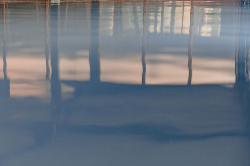 Resurfaced Garage Floors - Close-Up Details