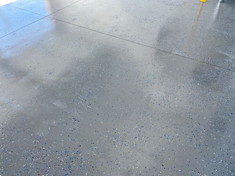 Freshly Resurfaced Garage